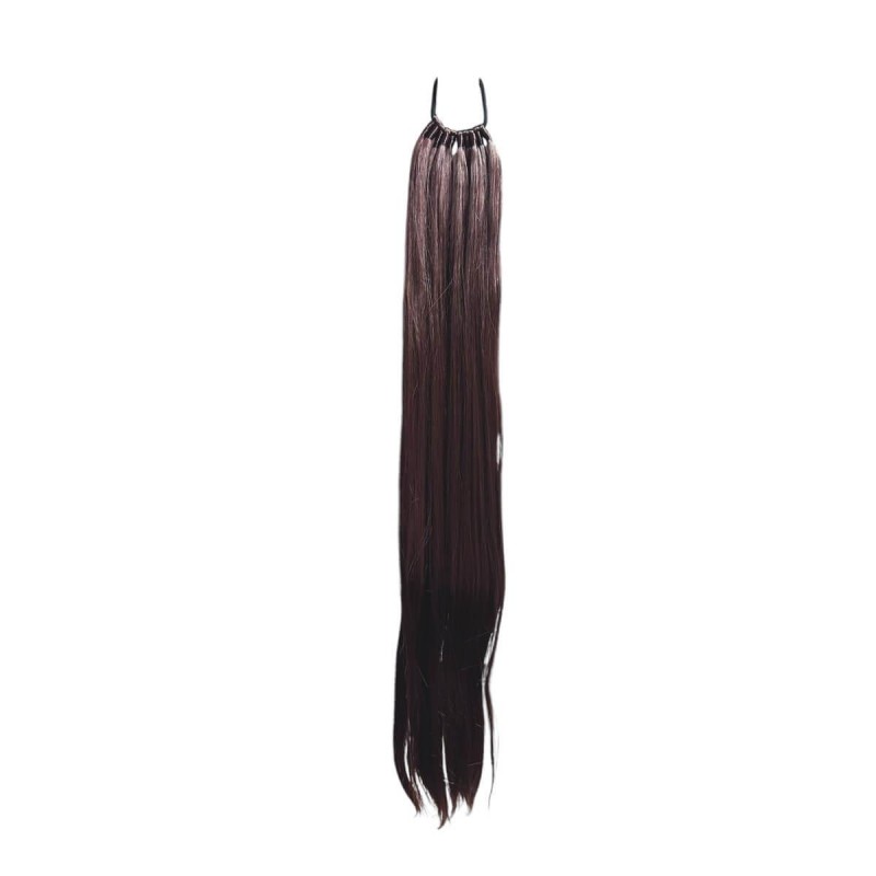 Αλογοουρά συνθετική με λάστιχο ίσιο Long 70cm #6A