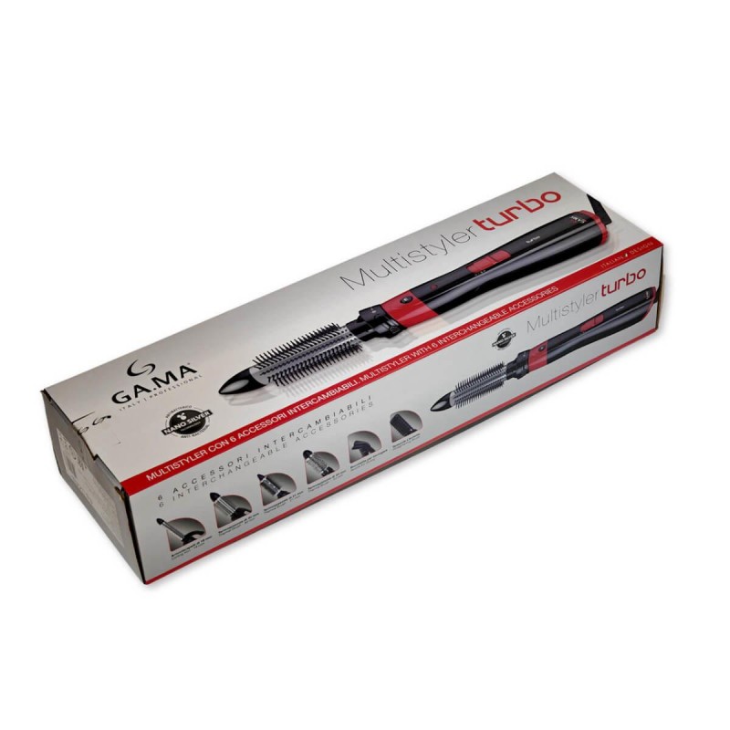 Electric Brush Multistyler Turbo 6 Accessories 1200w GA.MA