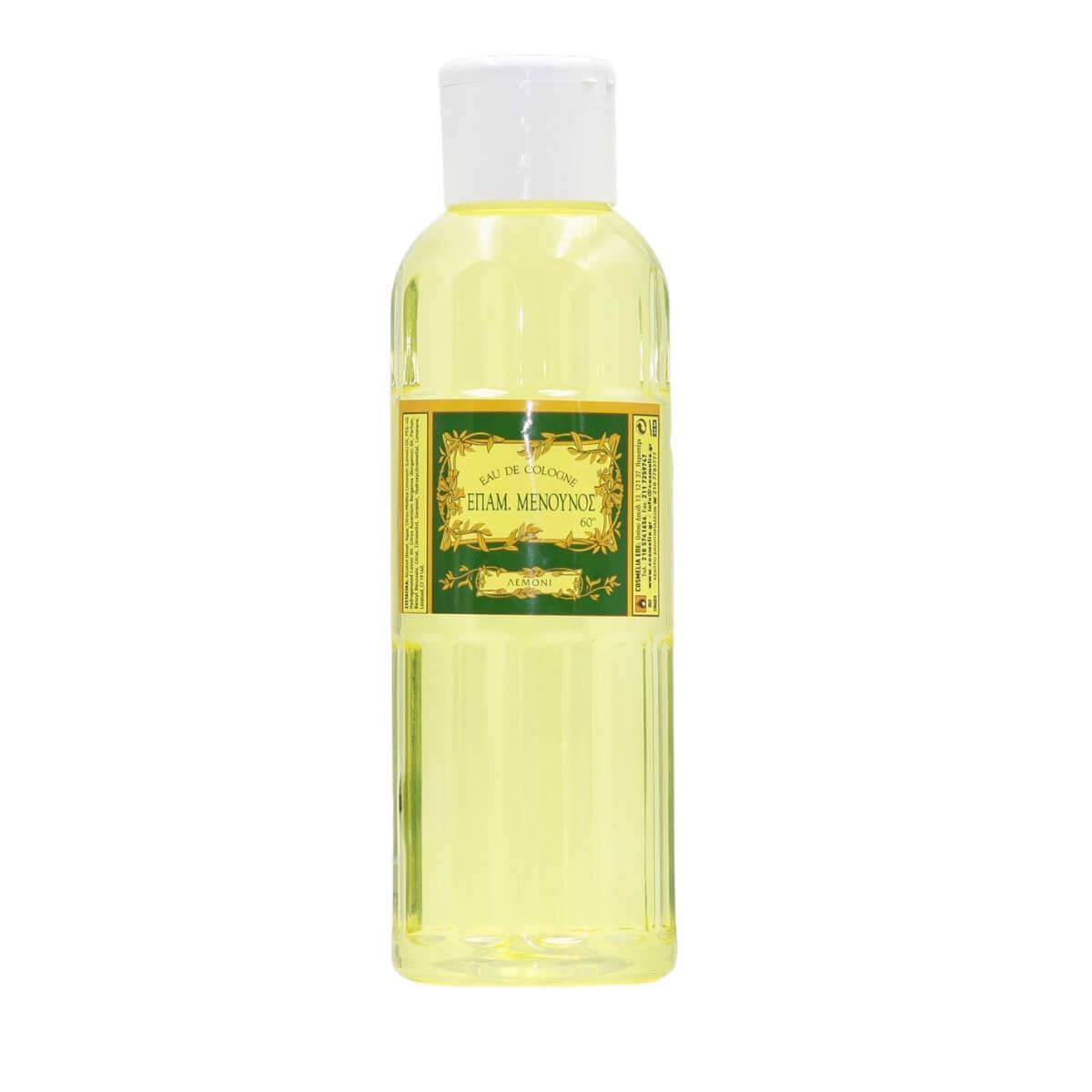 Cologne Menounos Lemon Eau de Cologne 60'' 1000ml