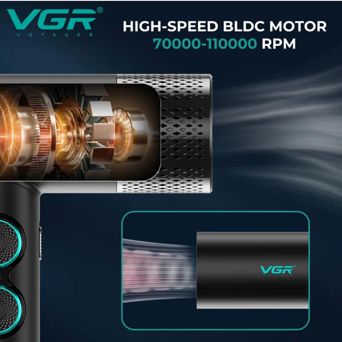 Hair dryer black V-401 VGR