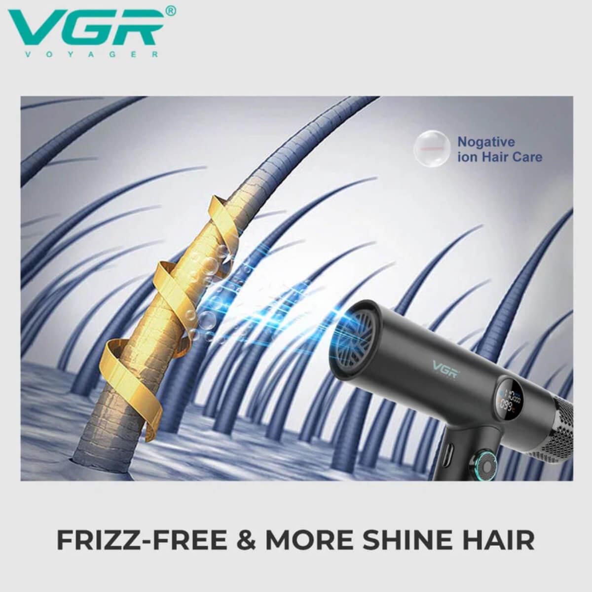 Hair dryer black V-401 VGR
