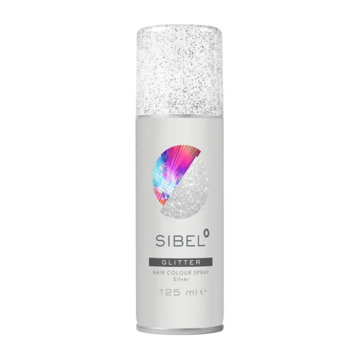 Hair & Body colour spray shimmer silver 125ml Sibel