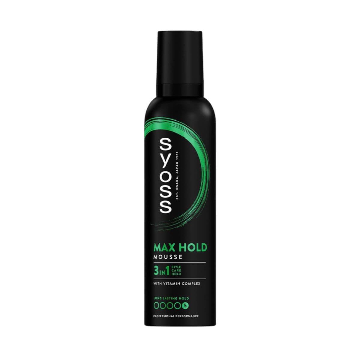 Αφρός μαλλιών max hold 250ml Syoss