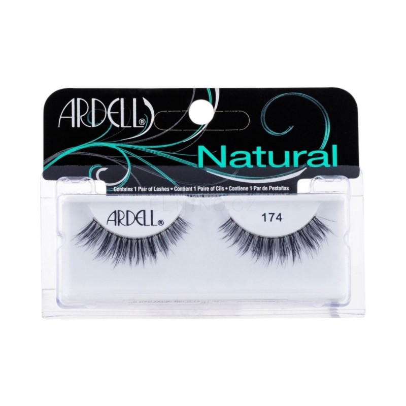 Βλεφαρίδες Ολόκληρες Ardell Natural Μαύρες 174