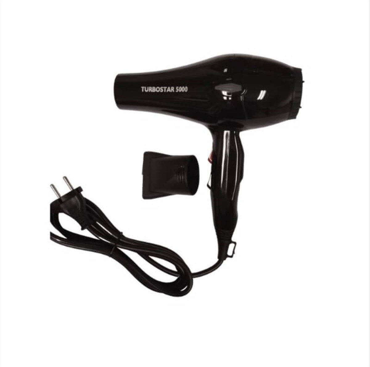 Hair Dryer Turbostar 5000 Black 2500 Watt