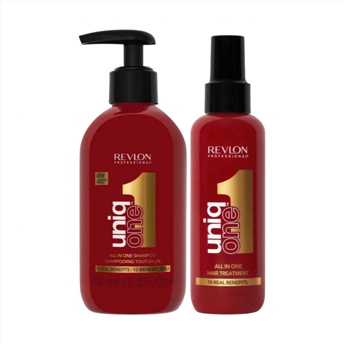 Set uniq one all in one hair treatment & shampoo Revlon