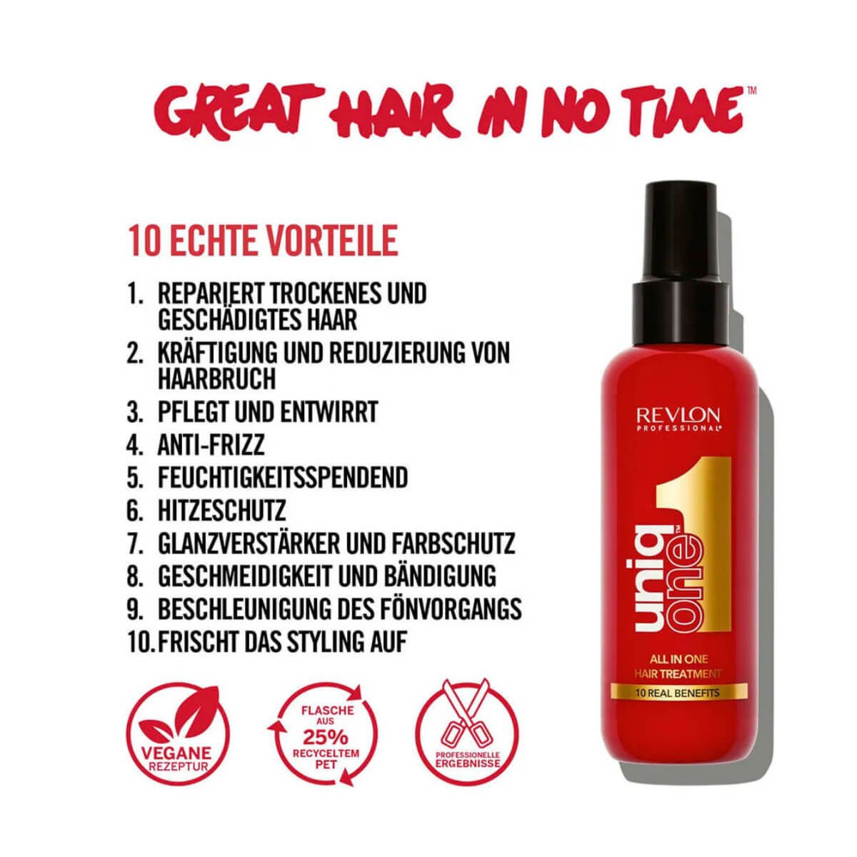 Set uniq one all in one hair treatment & shampoo Revlon