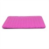 Manicure cushion table mat with hearts fuchsia