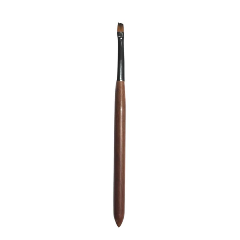 Oblique gel brush Wooden handle