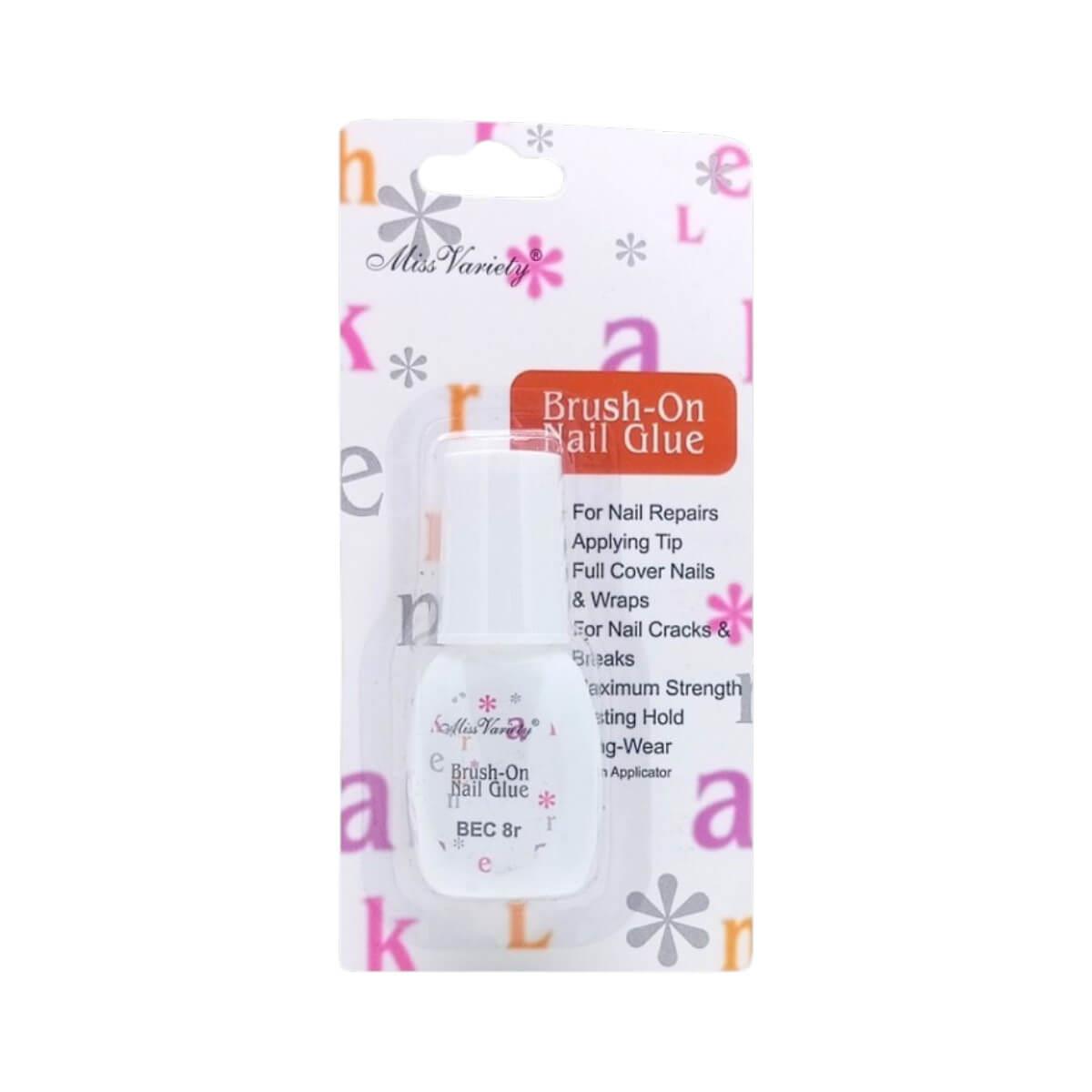 Brush On Nail Glue Miss Variety 8g