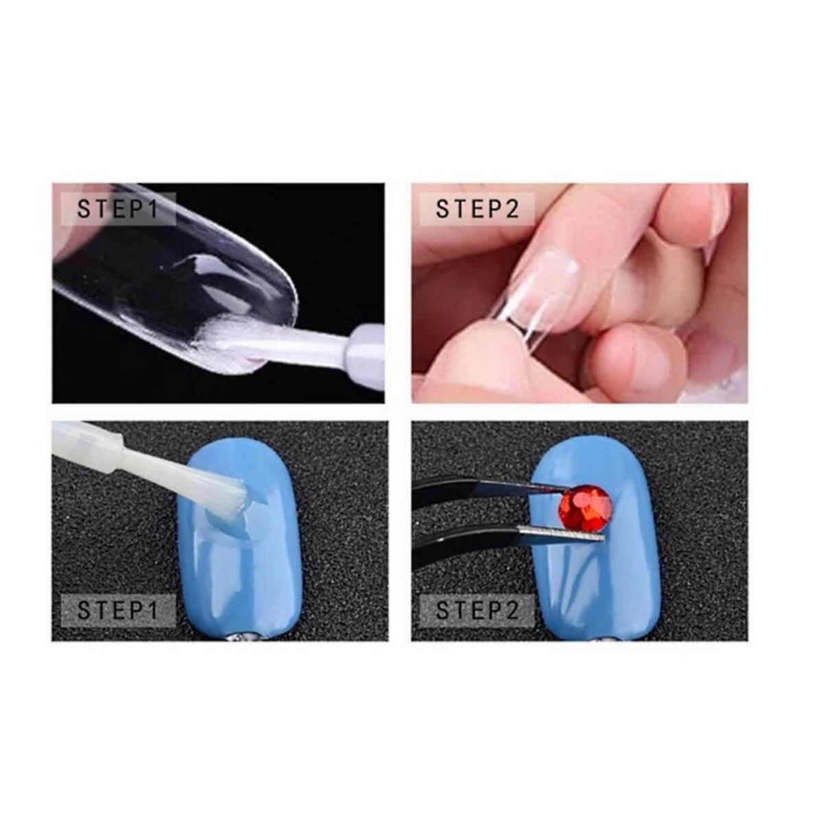 Κόλλα Νυχιών Brush On Nail Glue Miss Variety 8g