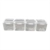 nail-pocket case Clear 7 x 4 pcs