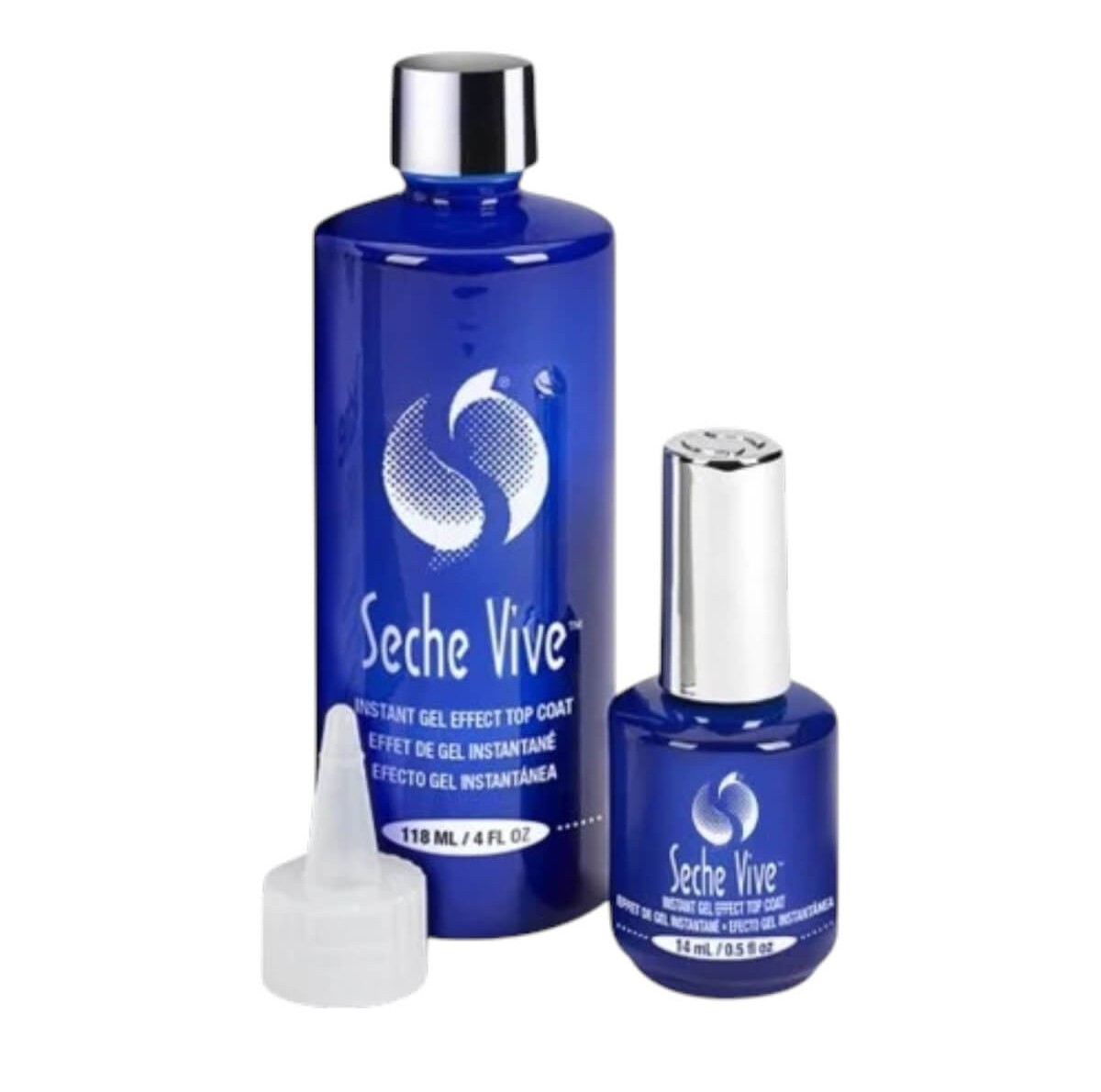 Seche ViVe Professional Kit Gel Effect Top Coat  118ml + 14ml