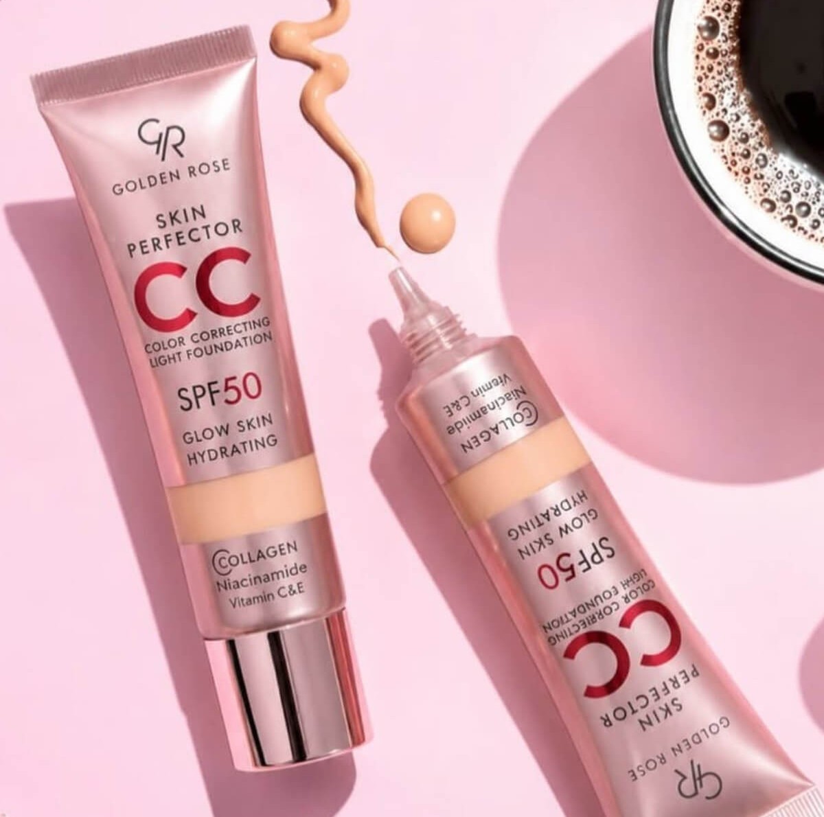 Skin perfector CC light foundationGolden Rose
