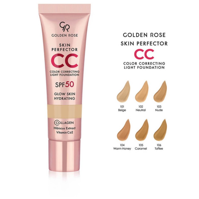 Skin perfector CC light foundationGolden Rose