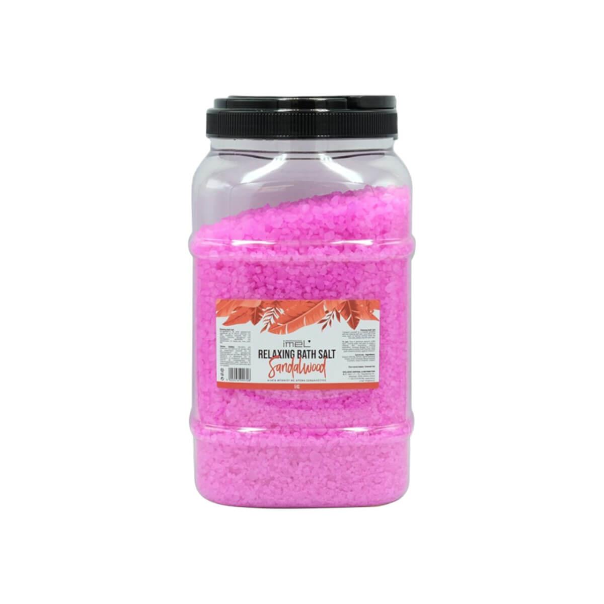 Relaxing bath salt sandalwood 5kg Imel