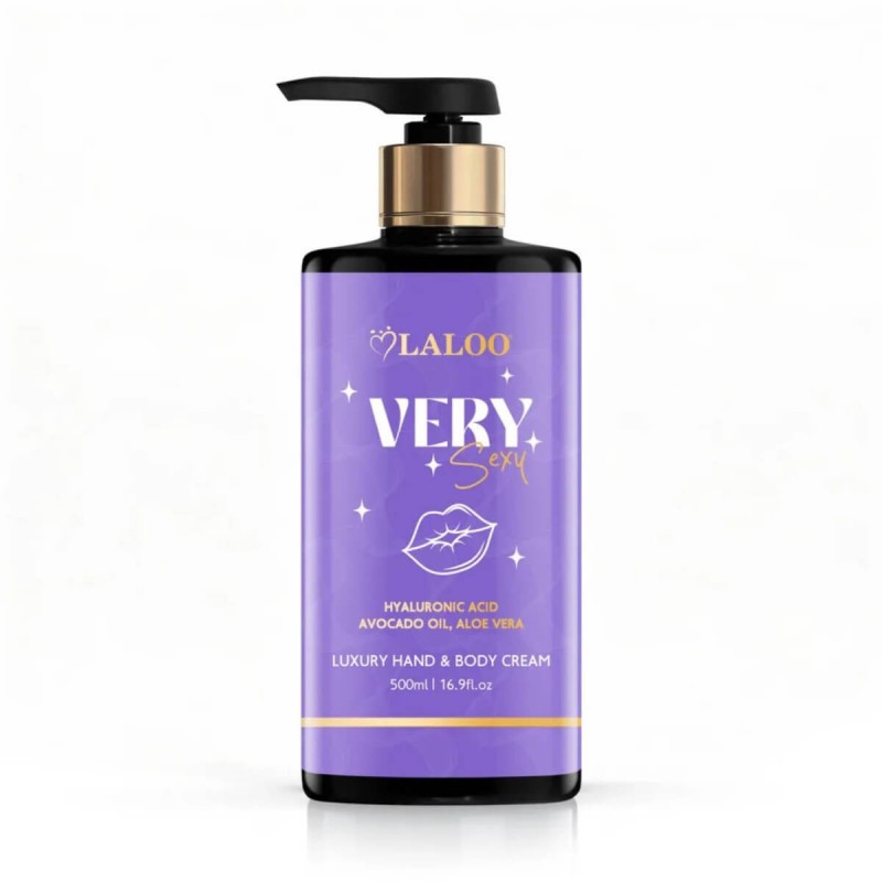 Hand and body cream very sexy 500ml Laloo