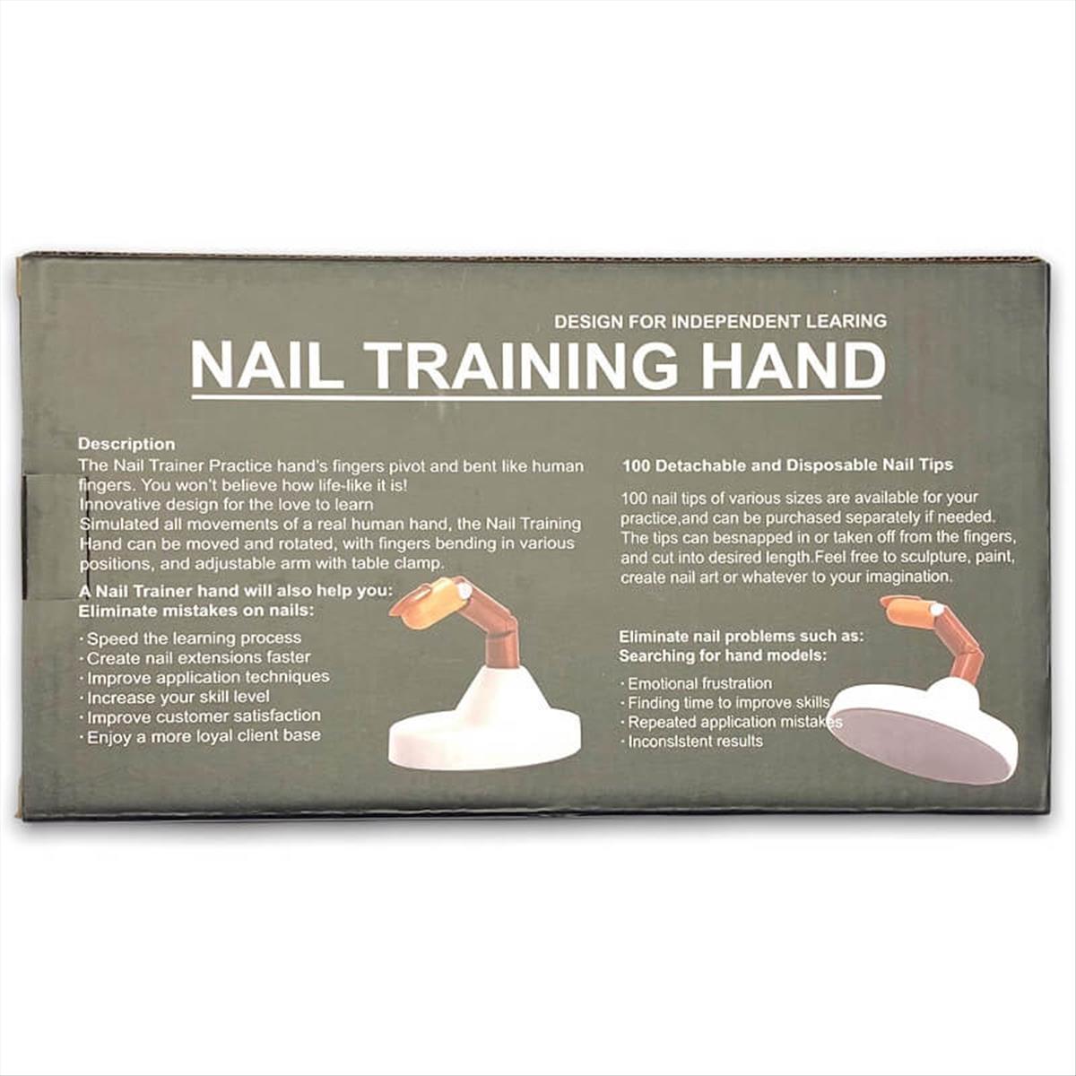 Εκπαιδευτικό Δάχτυλο με Βάση Nail Training Hand A.M.S