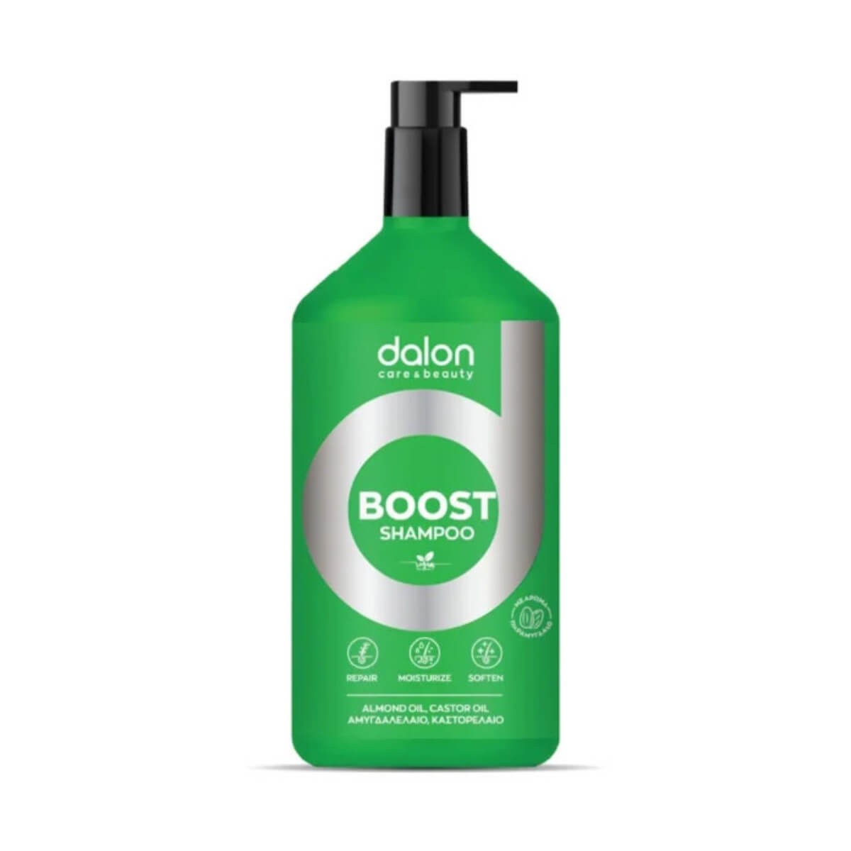 Shampoo boost almond & castor oil 1000ml Dalon