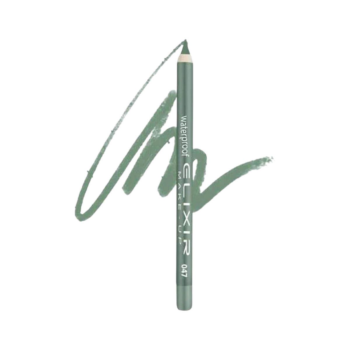 Eye pencil waterproof 047 olive green Elixir