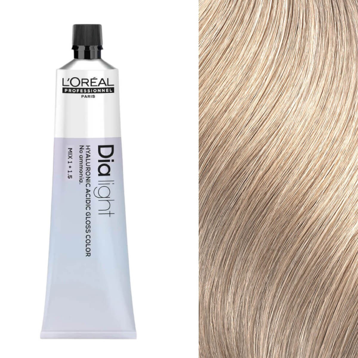 Hair dye dialight 10.02 Natural Pearly Milkshake 60ml L'Oréal