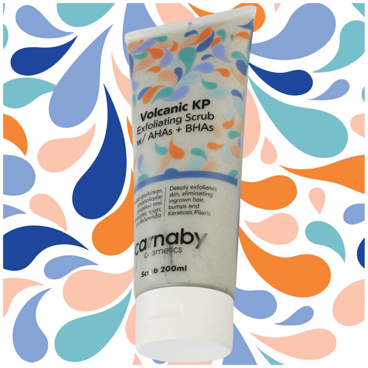 Volcanic KP Απολεπιστικό Scrub Σώματος Με AHAs +BHAs Carnaby