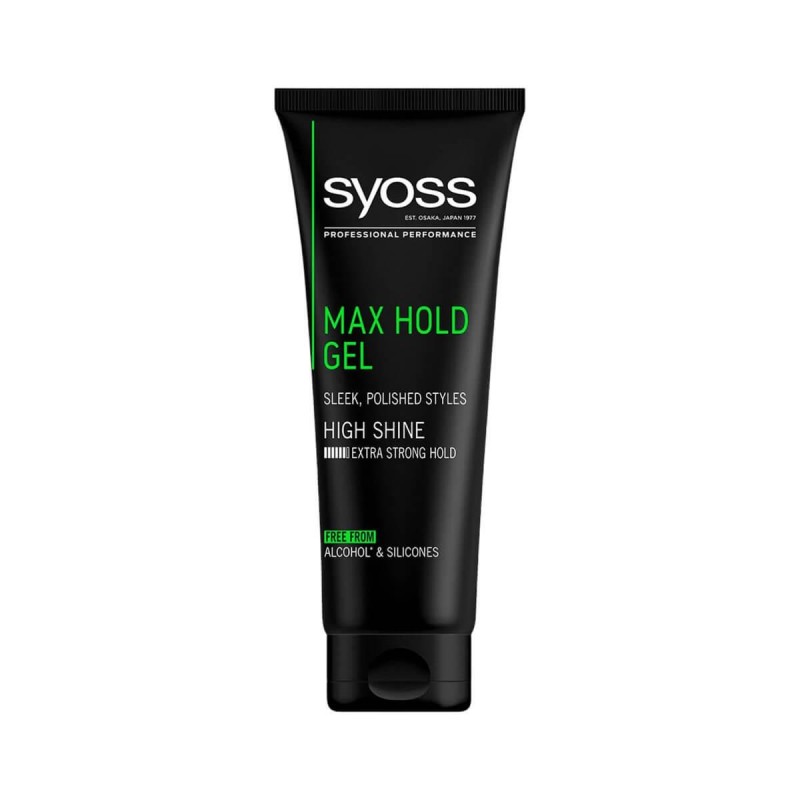 Max hold gel high shine 250ml Syoss