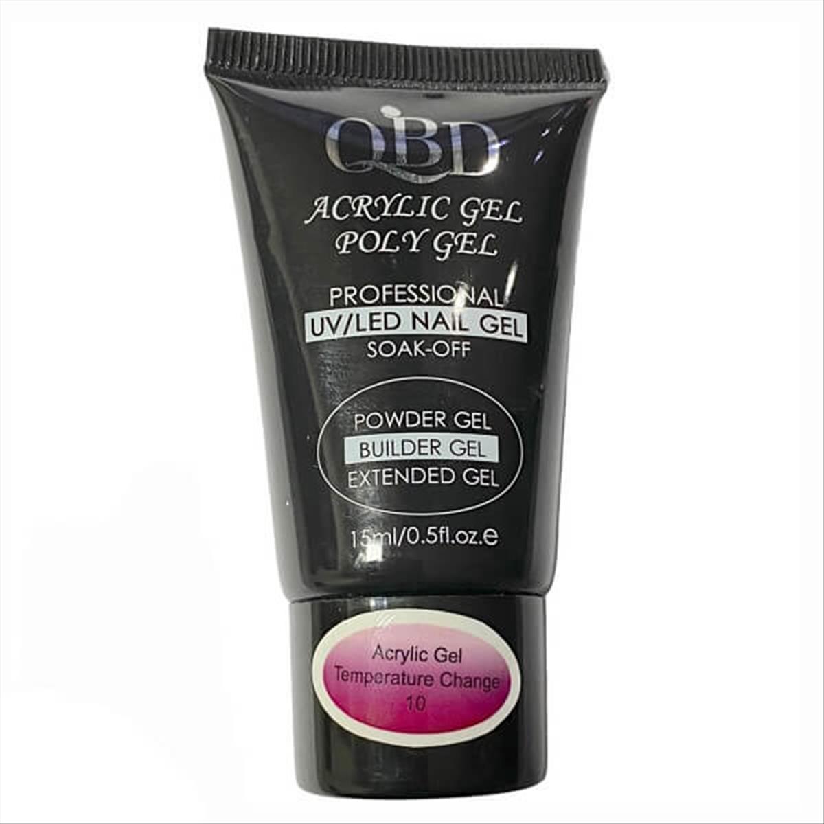 QBD Acrygel Uv/Led Temperature Change 10 15ml