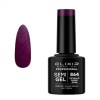 Ημιμόνιμο βερνίκι semigel 864 metallic mardi gras 8ml Elixir