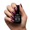 Ημιμόνιμο βερνίκι semigel 864 metallic mardi gras 8ml Elixir