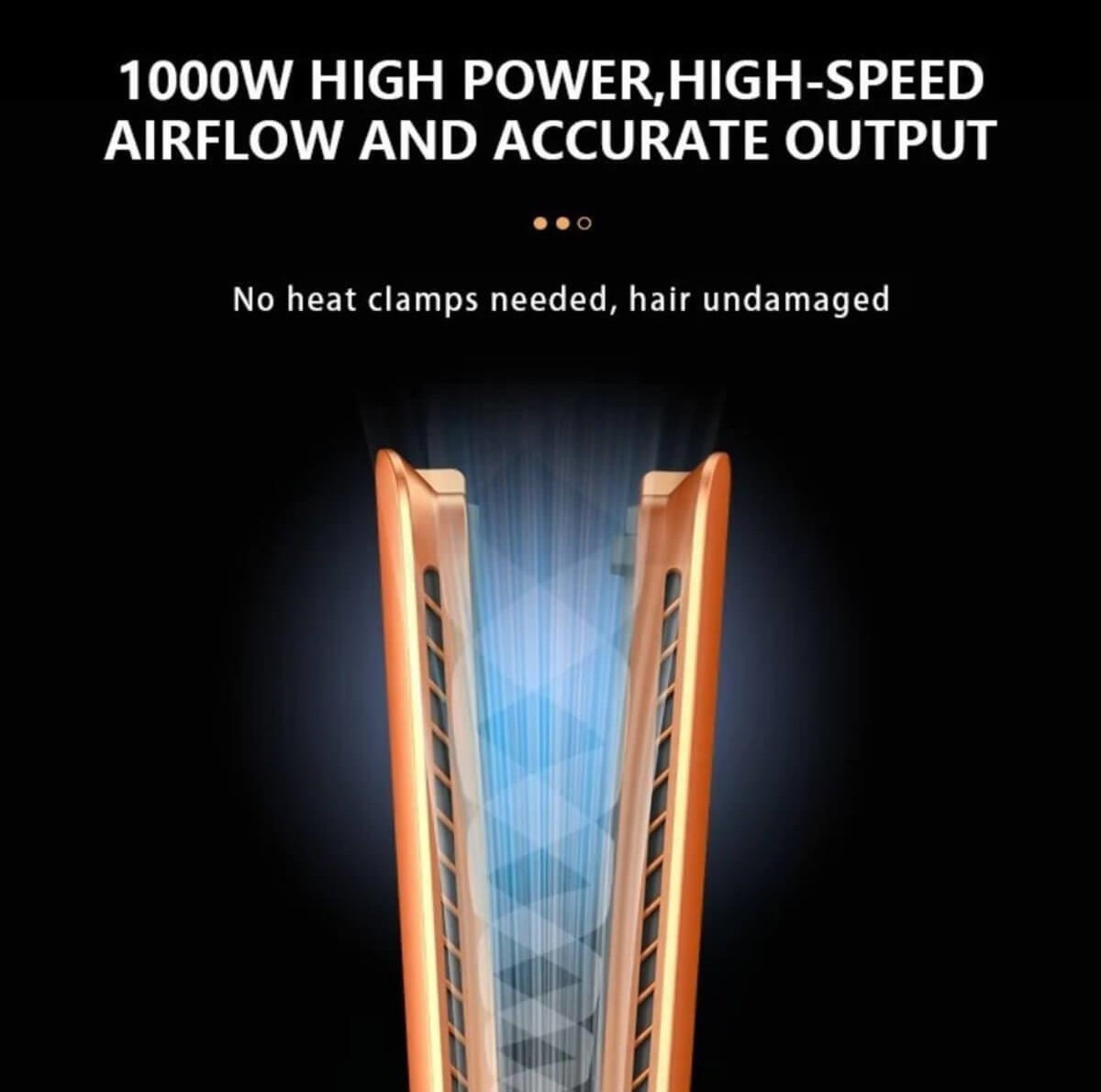 Airflow hair straightener Kemei