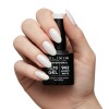 Ημιμόνιμο βερνίκι semigel 943 luxury white 8ml Elixir