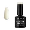 Ημιμόνιμο βερνίκι semigel 961 white mermaid 8ml Elixir