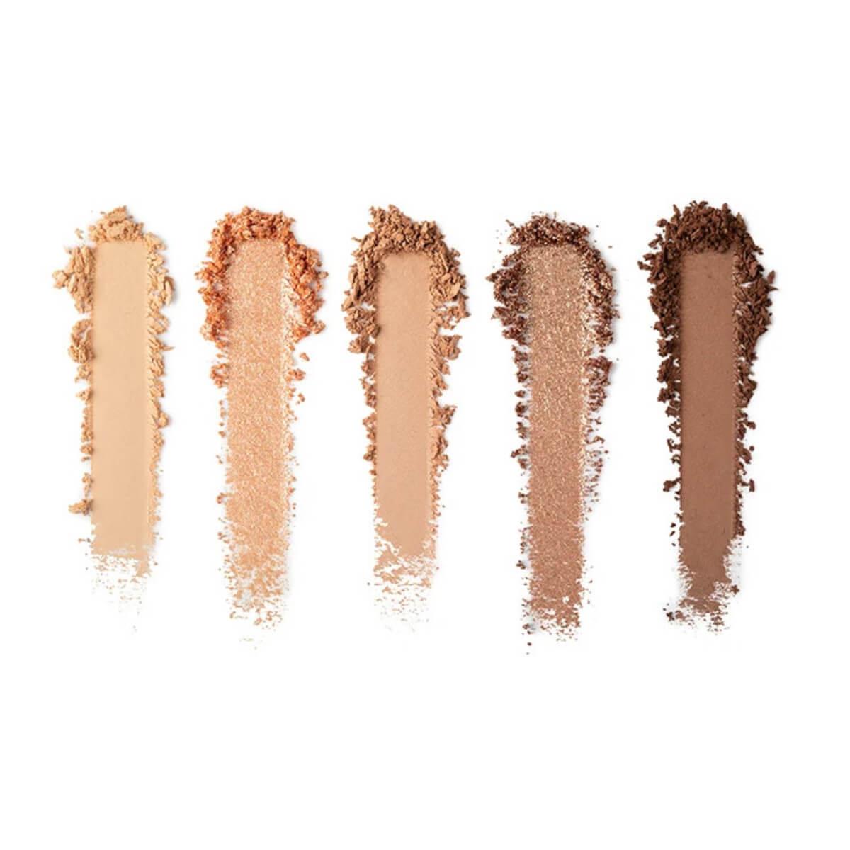 Παλέτα σκιών 5 shade neutral wanderlust MUA