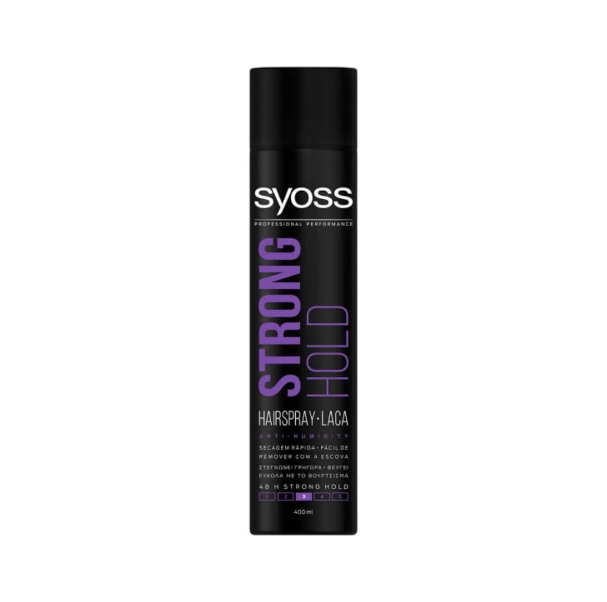 Strong hold hairspray 400ml Syoss