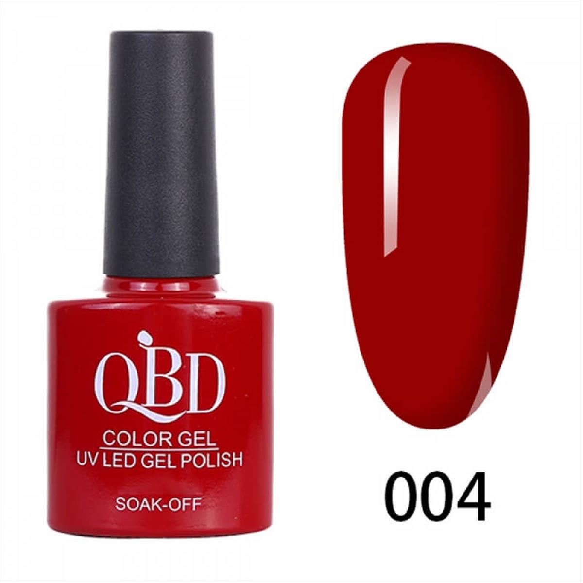 QBD Color Gel Uv/Led Gel Polish Shellac 004 - 10ml