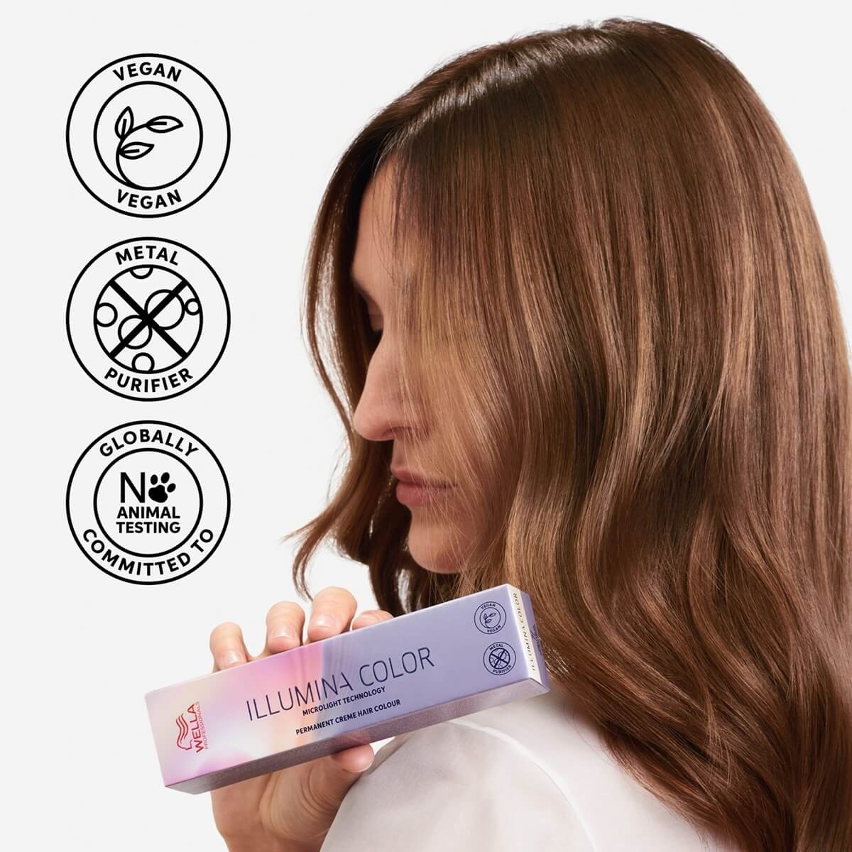 Wella Illumina Color Professional Hair Dye 7/42 - 60ml