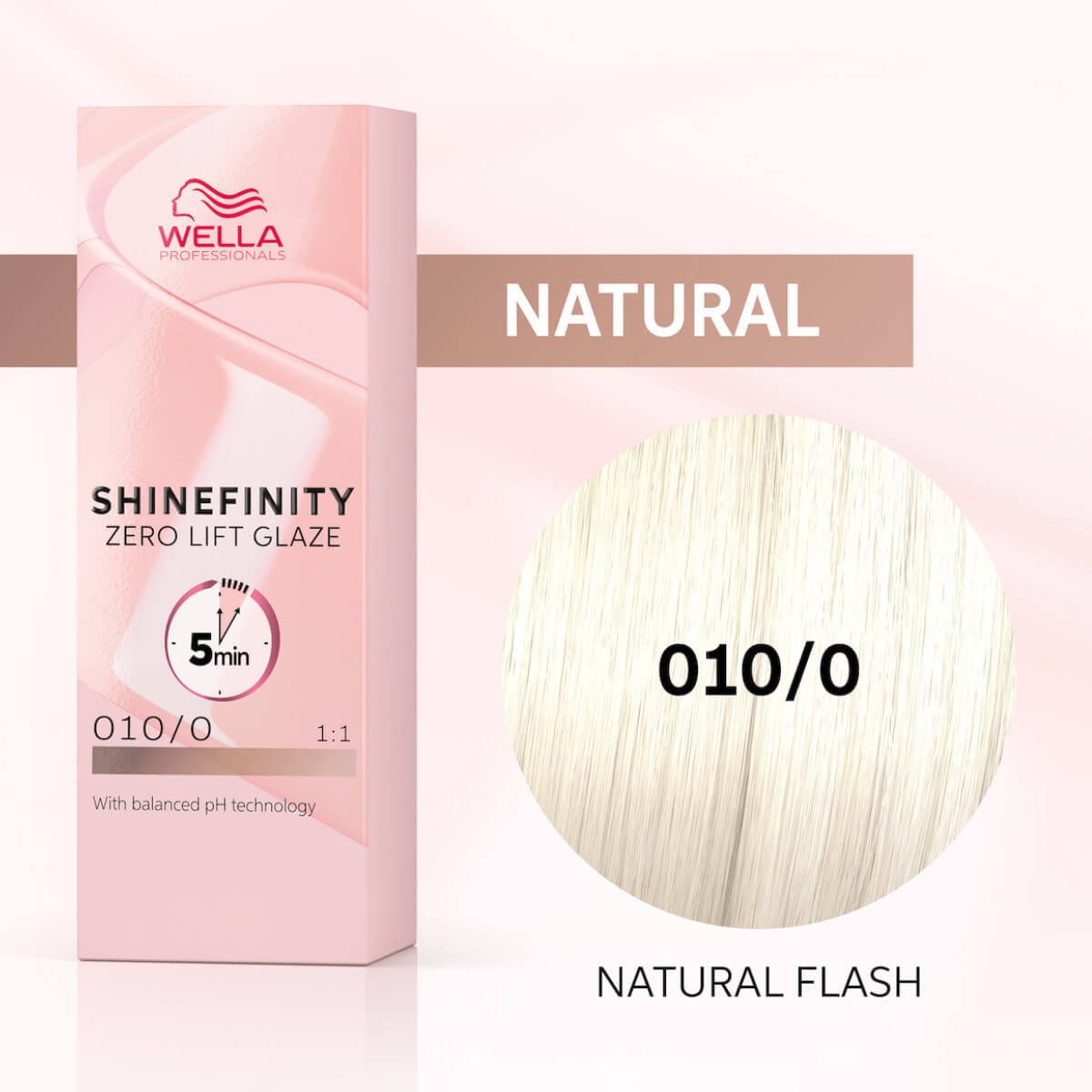 Wella Shinefinity Zero Lift Glaze 010/0 Natural Flash 60ml