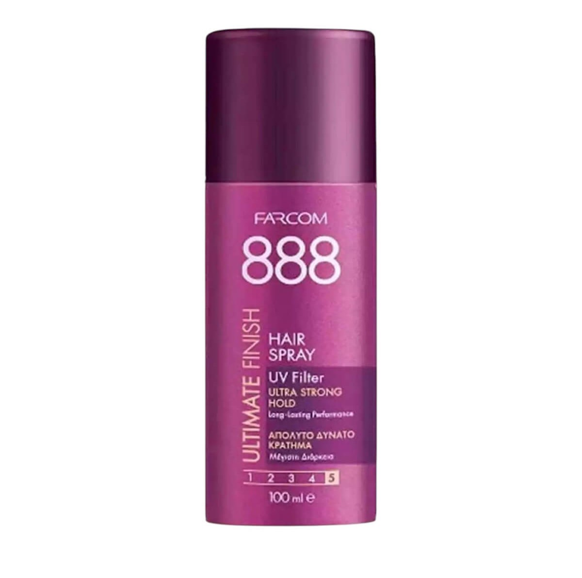 Hair Spray Farcom  888 Ultra Strong Hold No5 100ml