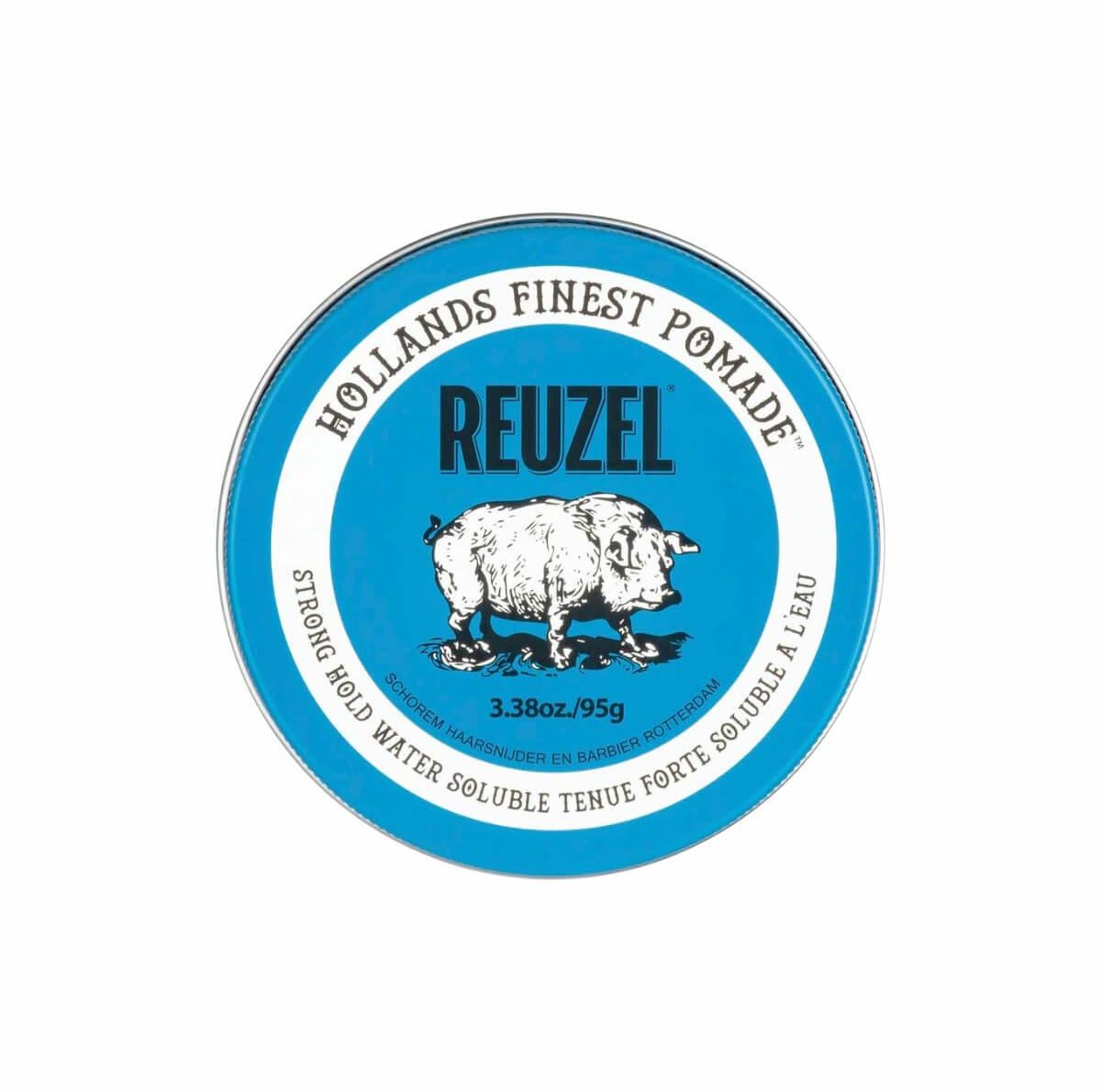 Blue strong hold water soluble pomade 95gr Reuzel