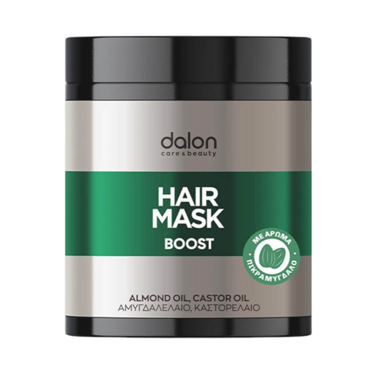 Μάσκα Μαλλιών Hair Boost Almond & Castor Oil 1000m Dalon