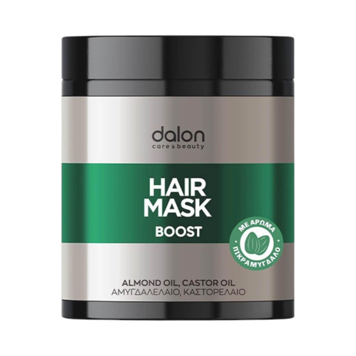Μάσκα Μαλλιών Hair Boost Almond & Castor Oil 1000m Dalon
