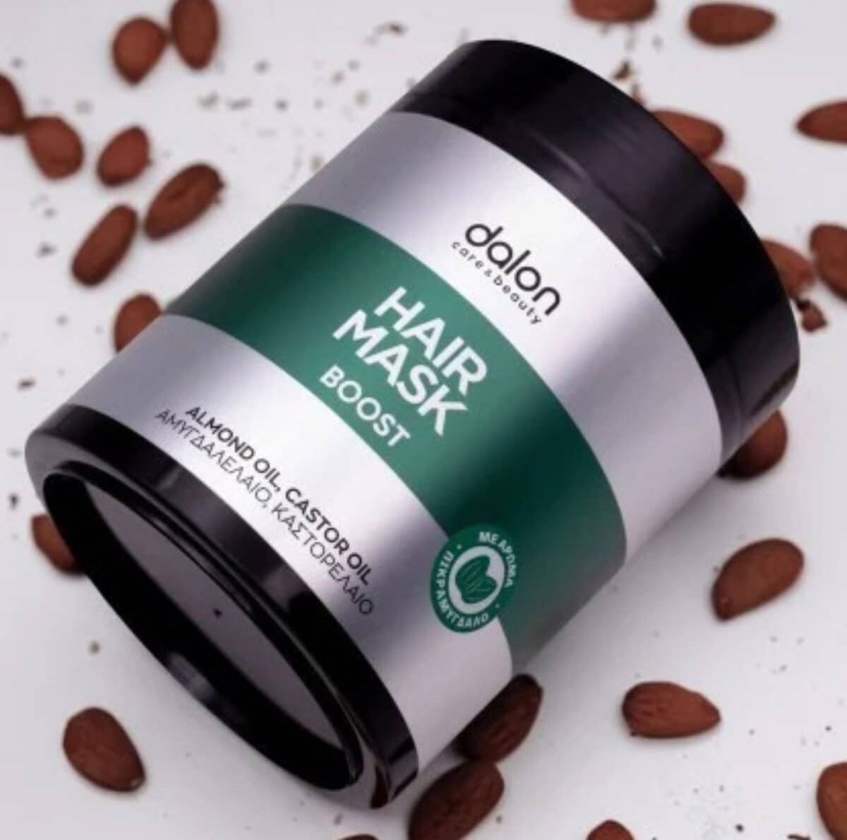 Μάσκα Μαλλιών Hair Boost Almond & Castor Oil 1000m Dalon