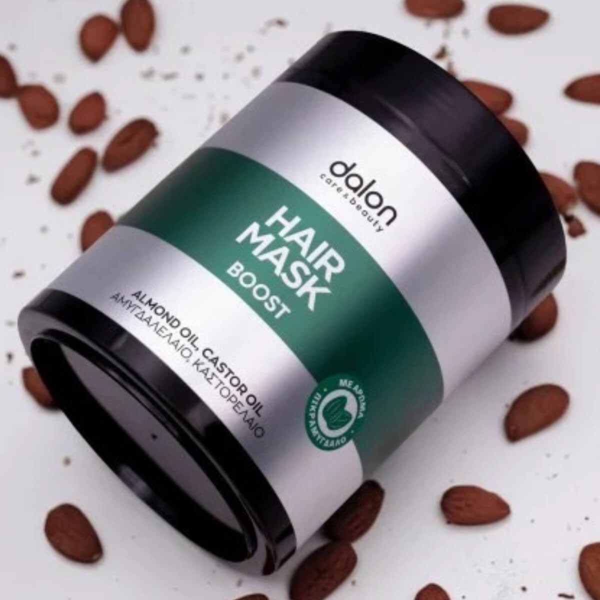 Μάσκα Μαλλιών Hair Boost Almond & Castor Oil 1000m Dalon