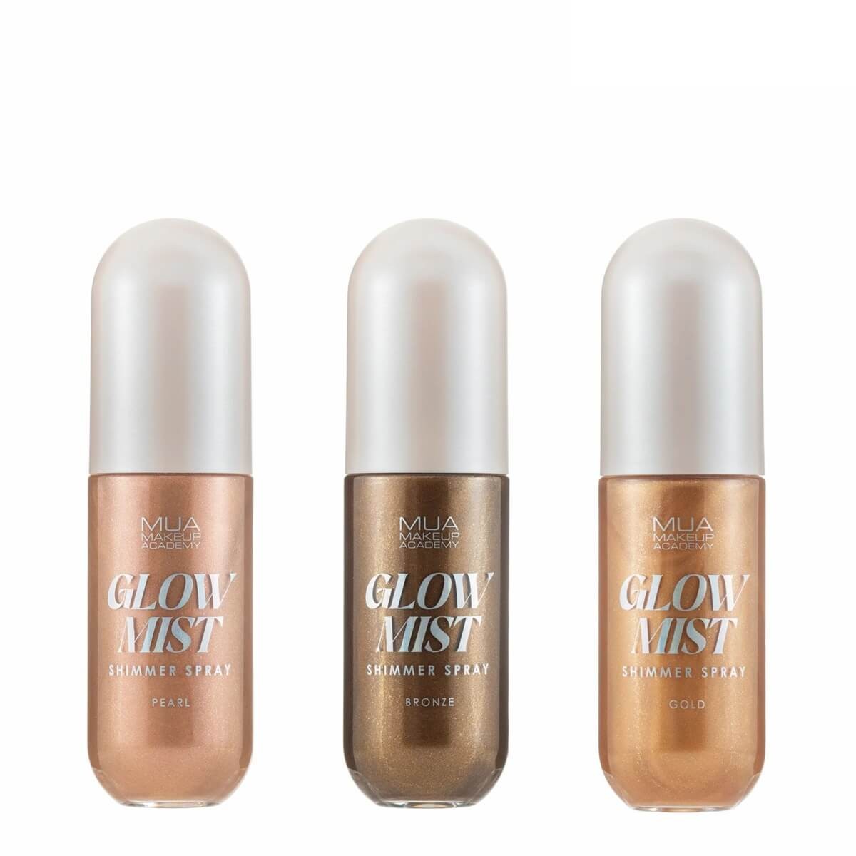 Glow mist shimmer spray gift set MUA