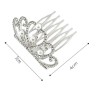 Bridal Hair Comb Crown 5.5cm Cosmofan