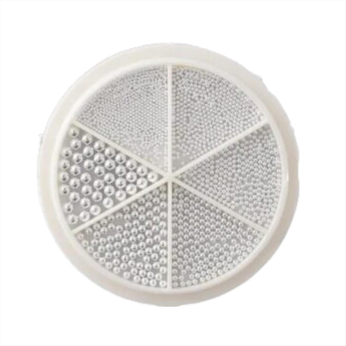Χαβιάρι νυχιών mix size silver GZ-03