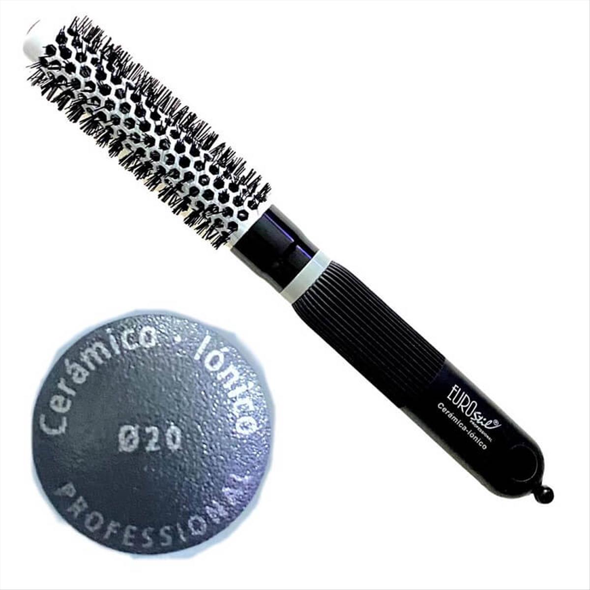 Hair Brush Ceramic-Ionic Eurostil CE20