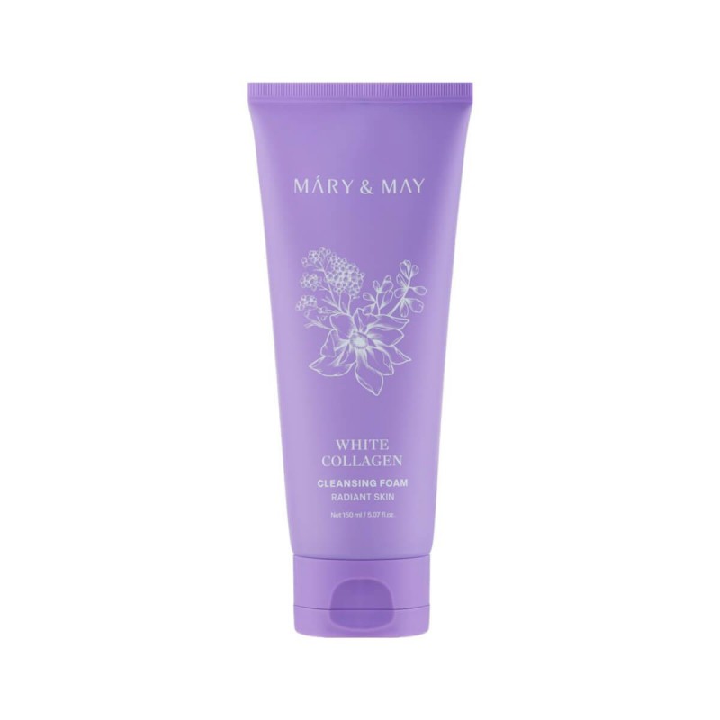 White collagen cleansing foam 150ml Mary&May