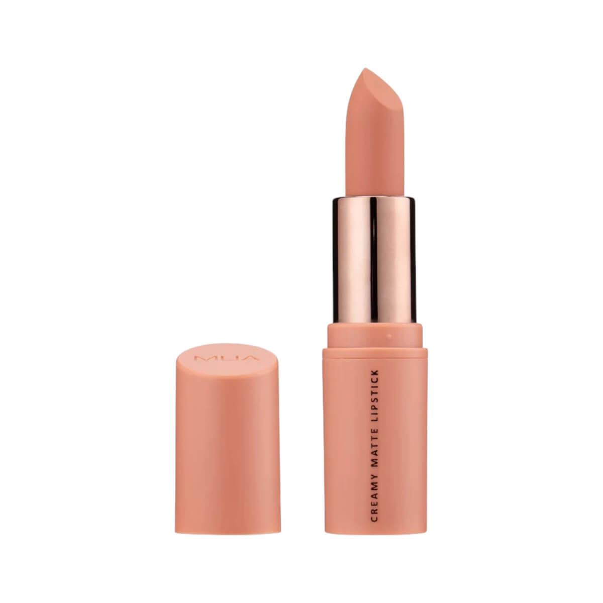Creamy matte lipstick super nude MUA
